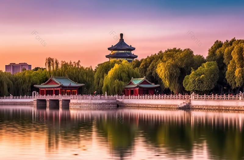 黄色黄昏旅游胜地景点摄影背景,高清,摄影图,摄影图片,图片大全,摄影图免费下载